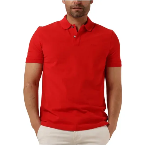 Herren Polo T-Shirts Pallas Rot , Herren, Größe: S - Hugo Boss - Modalova