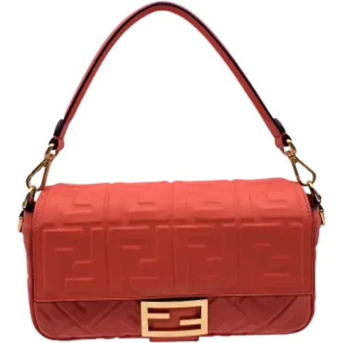 Pre-owned Leather fendi-bags , female, Sizes: ONE SIZE - Fendi Vintage - Modalova