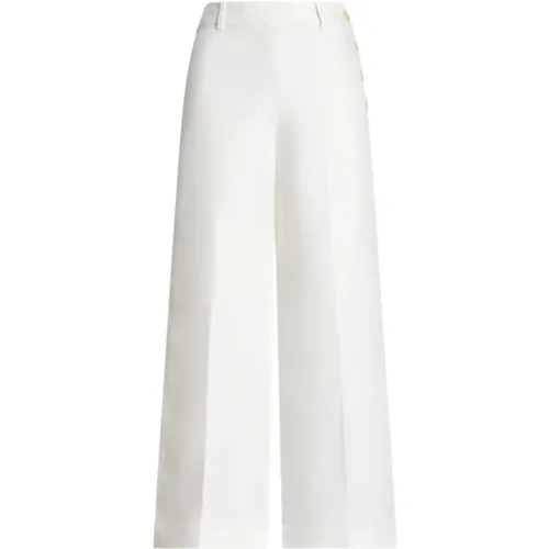 Linen Trousers , female, Sizes: 2XS, 3XS - Ralph Lauren - Modalova