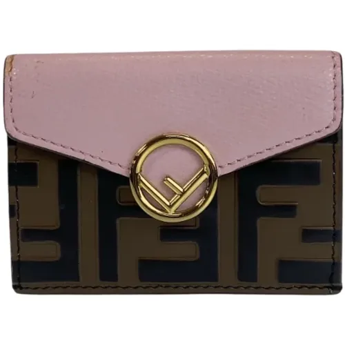 Pre-owned Leather wallets , female, Sizes: ONE SIZE - Fendi Vintage - Modalova