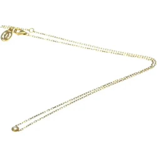 Pre-owned Rose Gold necklaces , female, Sizes: ONE SIZE - Cartier Vintage - Modalova