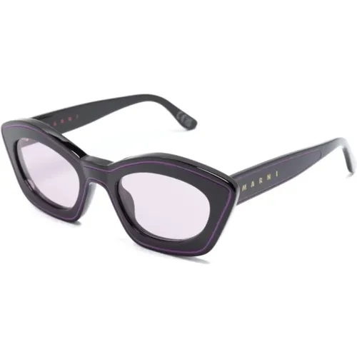 Royal Sunglasses , female, Sizes: 53 MM - Marni - Modalova