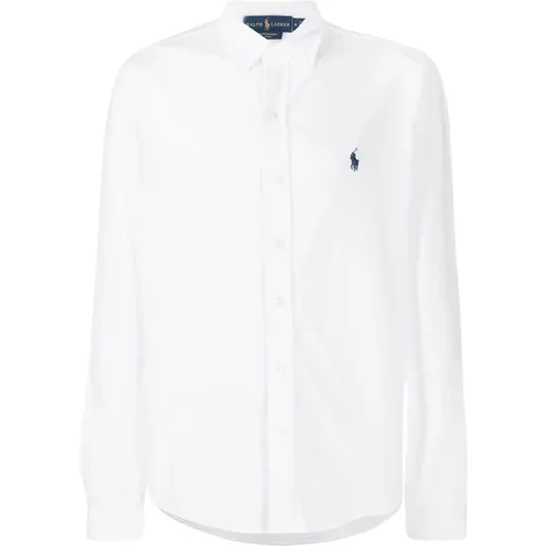 Weißes Casual Hemd für Männer , Herren, Größe: S - Ralph Lauren - Modalova