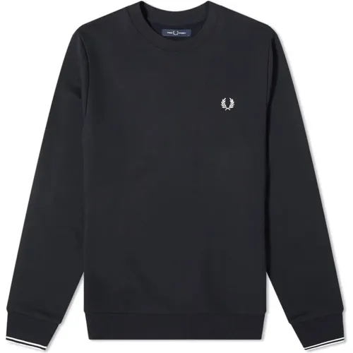 Sweatshirts , male, Sizes: L, S - Fred Perry - Modalova