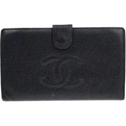 Pre-owned Leather wallets , female, Sizes: ONE SIZE - Chanel Vintage - Modalova