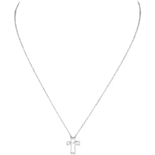 Pre-owned Metal necklaces , female, Sizes: ONE SIZE - Tiffany & Co. Pre-owned - Modalova