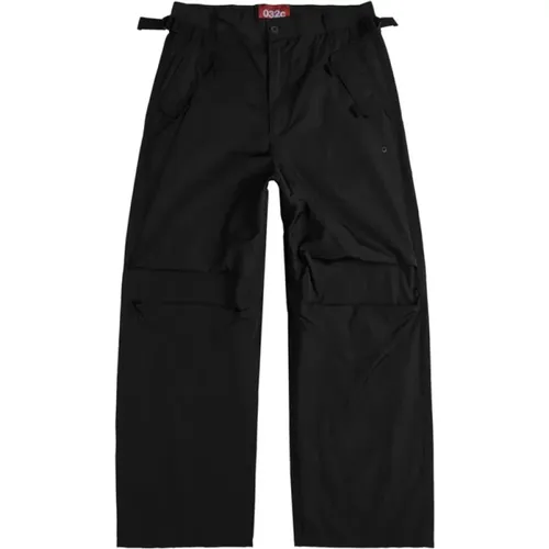 Wide Fit Cargo Trousers , female, Sizes: L, M - 032c - Modalova