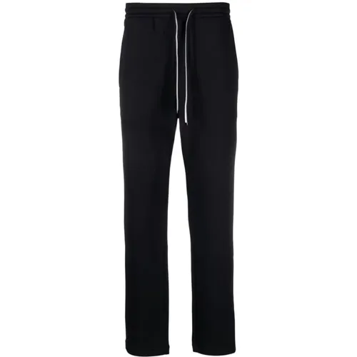 Navy Jogging Pants , male, Sizes: M - Emporio Armani - Modalova