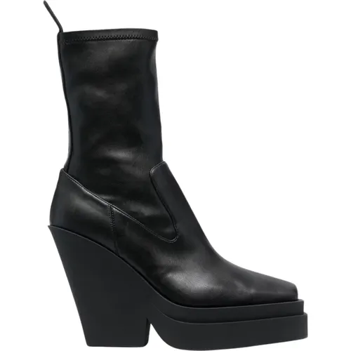 Stiefel schwarz , Damen, Größe: 40 EU - Gia Borghini - Modalova