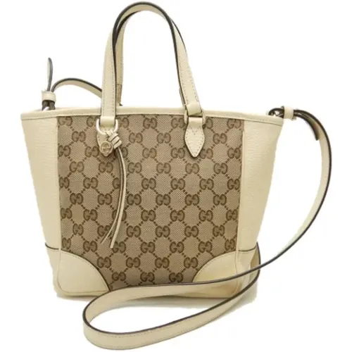 Pre-owned Canvas handbags , female, Sizes: ONE SIZE - Gucci Vintage - Modalova