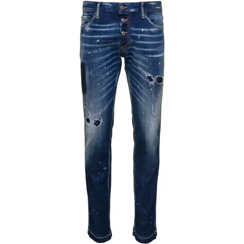 Slim-fit Jeans , male, Sizes: XL, L - Dsquared2 - Modalova