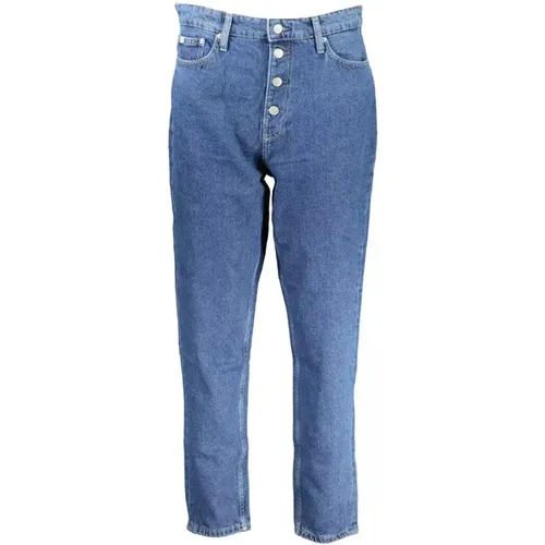 Cropped Jeans , Damen, Größe: W30 - Calvin Klein - Modalova