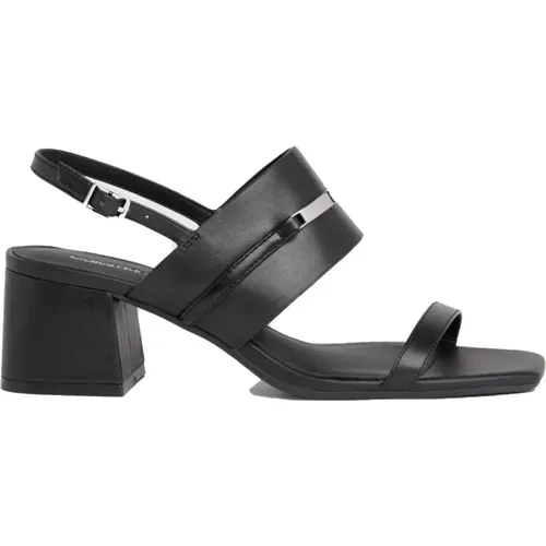 Flat Sandals for Women , female, Sizes: 5 UK, 7 UK, 6 UK, 4 UK, 8 UK, 3 UK - Calvin Klein - Modalova