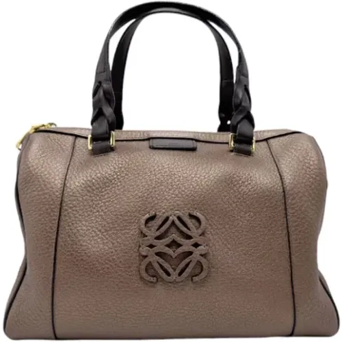 Pre-owned Leather handbags , female, Sizes: ONE SIZE - Loewe Pre-owned - Modalova