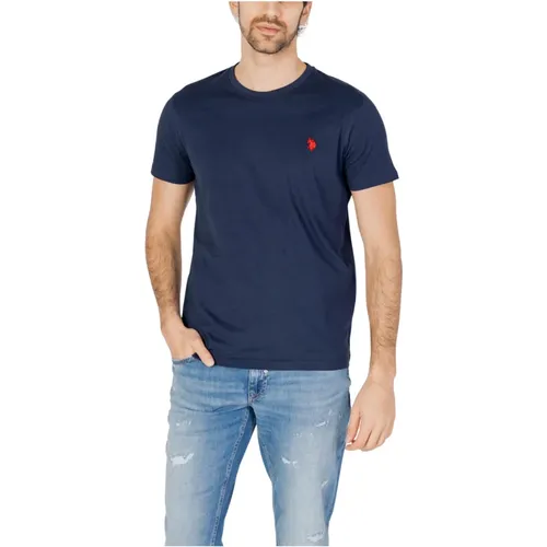 Men's T-Shirt Mick Collection Spring/Summer , male, Sizes: M, XL, 2XL, 3XL, L, S, 4XL - U.s. Polo Assn. - Modalova