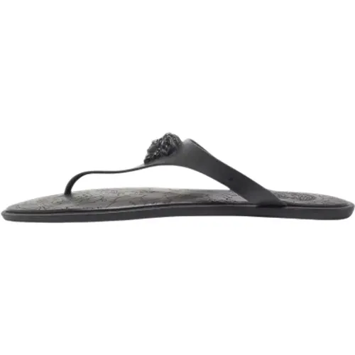 Pre-owned Rubber flats , female, Sizes: 8 UK - Versace Pre-owned - Modalova