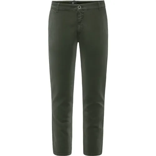 Stretch Cotton Gabardine Chino Pants , male, Sizes: W36, W30, W38, W31, W33, W32 - BomBoogie - Modalova