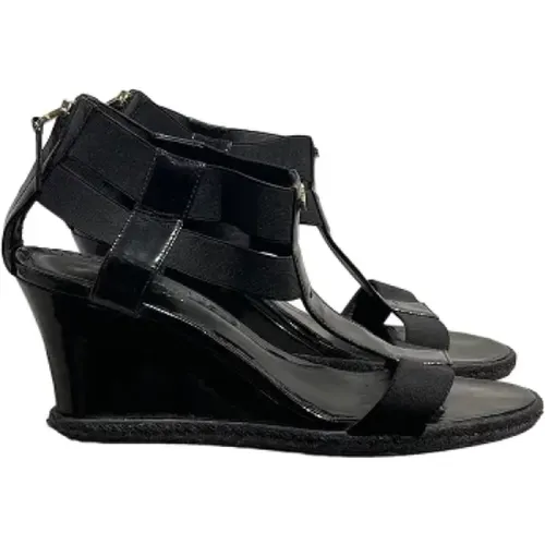 Pre-owned Leather sandals , female, Sizes: 7 UK - Fendi Vintage - Modalova