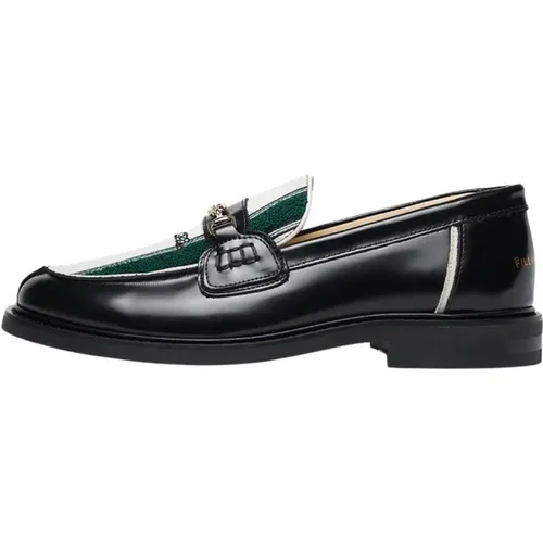 Loafer Football Green , male, Sizes: 3 UK, 10 UK - Filling Pieces - Modalova