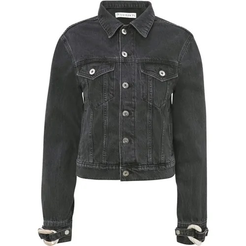 Denim Trucker Jacket , female, Sizes: 2XS, XS, S, M - JW Anderson - Modalova