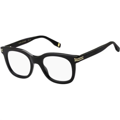 Eckige Acetatbrille - Schwarz-50/20 - Marc Jacobs - Modalova