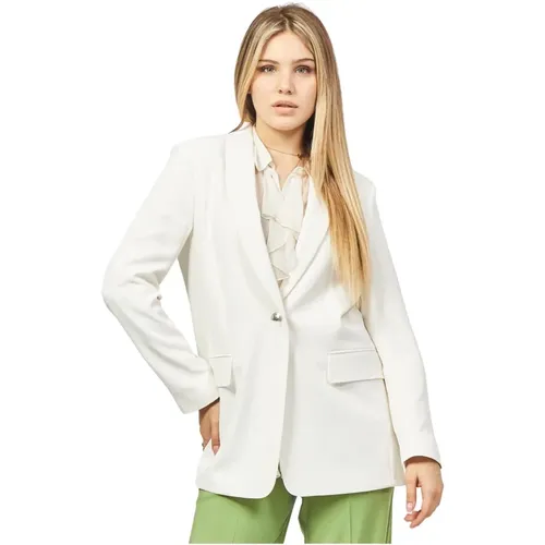 Oversized Shawl Collar Jacket , female, Sizes: XL, 2XL - Hugo Boss - Modalova