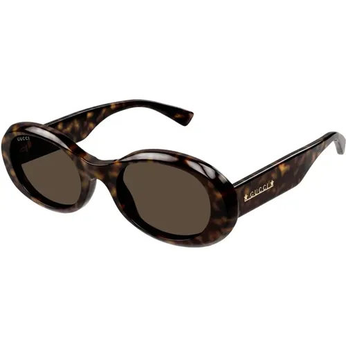 Sunglasses,Stilvolle ovale Sonnenbrille Gg1587S 002 - Gucci - Modalova