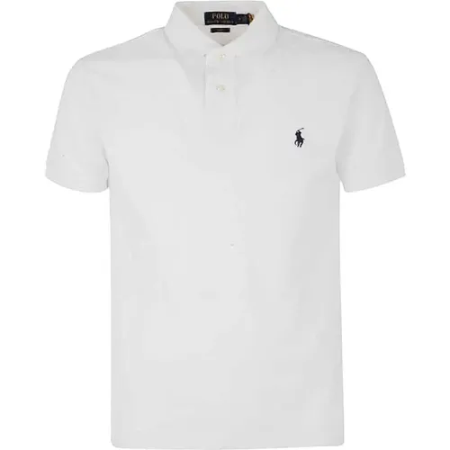 Slim Fit Strickpolo , Herren, Größe: XL - Ralph Lauren - Modalova