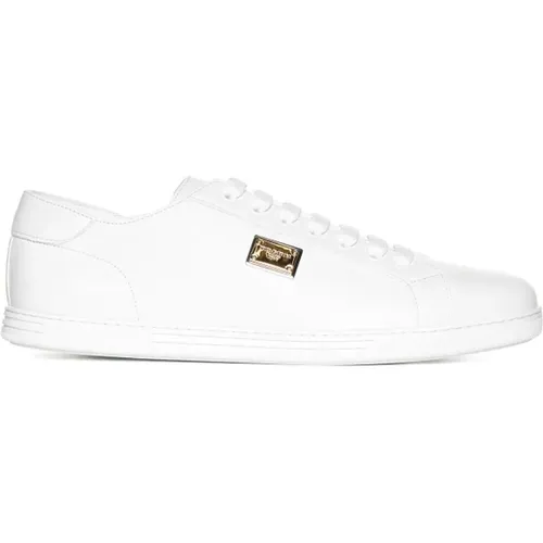 Weiße Sneakers Saint Tropez , Herren, Größe: 42 EU - Dolce & Gabbana - Modalova