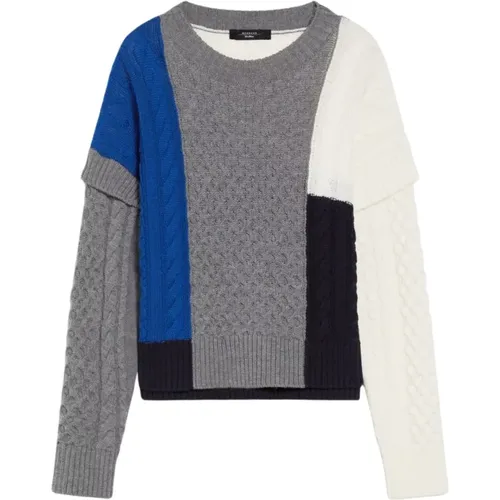 Stilvoller Strickpullover mit Einzigartigem Muster - Max Mara Weekend - Modalova