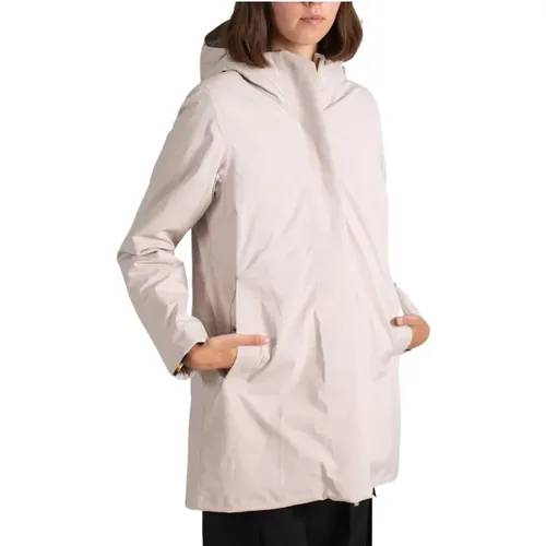 Polarfleece Kapuzenjacke Wasserdicht Winddicht - K-way - Modalova