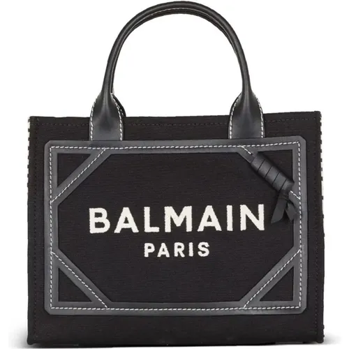 B-army shopper small , female, Sizes: ONE SIZE - Balmain - Modalova