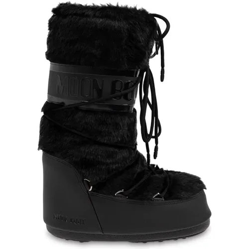 Schneestiefel 'Icon Faux Fur' , Damen, Größe: 39 EU - moon boot - Modalova