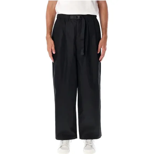 Cotton Belted Wide Leg Pants , male, Sizes: M - Comme des Garçons - Modalova