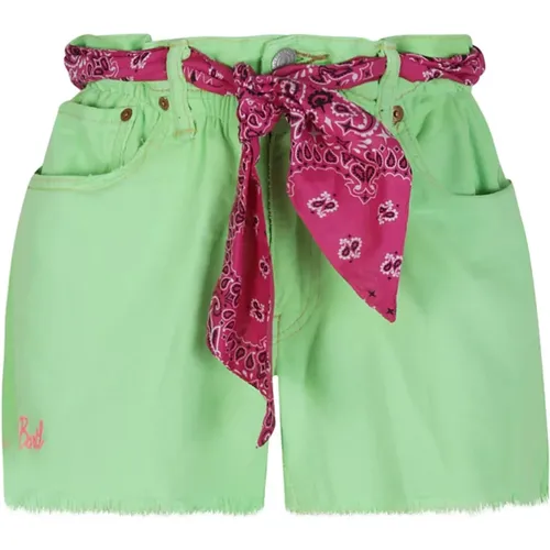 Cotton Shorts Made in Italy , female, Sizes: S - MC2 Saint Barth - Modalova