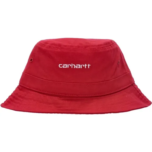 Script Bucket Hat Arcade/Weiß , unisex, Größe: L/Xl - Carhartt WIP - Modalova