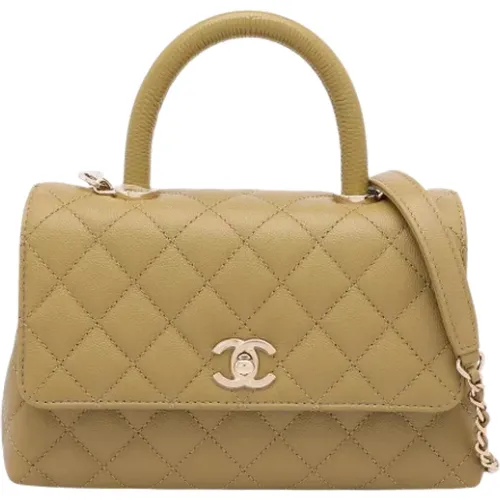 Pre-owned Leather handbags , female, Sizes: ONE SIZE - Chanel Vintage - Modalova