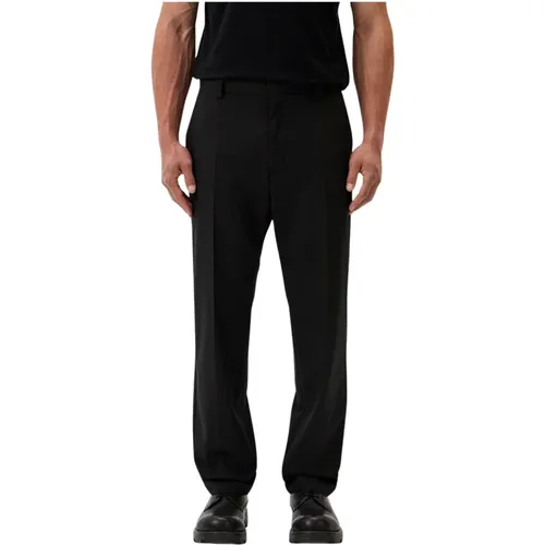 Schwarze Chino Teagan Hose , Herren, Größe: M - Hugo Boss - Modalova