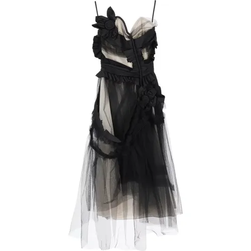 Elegantes Schwarzes Kleid - Maison Margiela - Modalova