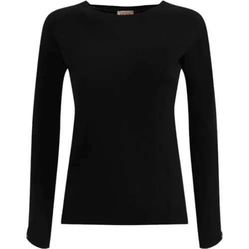 Boat Neck Top , female, Sizes: M, S, XL, L - Alviero Martini 1a Classe - Modalova