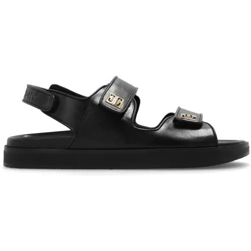 Leather sandals , female, Sizes: 2 UK - Givenchy - Modalova