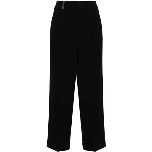 Trousers Womens Fashion Aw24 , female, Sizes: M, XS, 2XS, S - PESERICO - Modalova