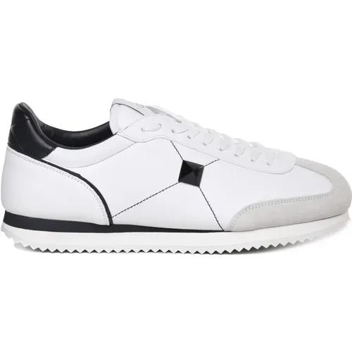 Maxi Stud Low Top Sneakers , Herren, Größe: 42 EU - Valentino Garavani - Modalova