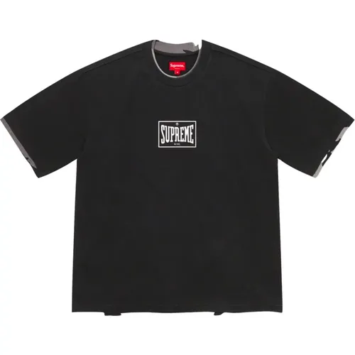 Schwarzes Schicht-Top Limited Edition , Herren, Größe: M - Supreme - Modalova