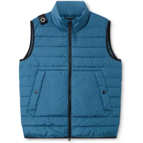 Storm Down Quilt Gilet , male, Sizes: M, L, XL - Ma.strum - Modalova