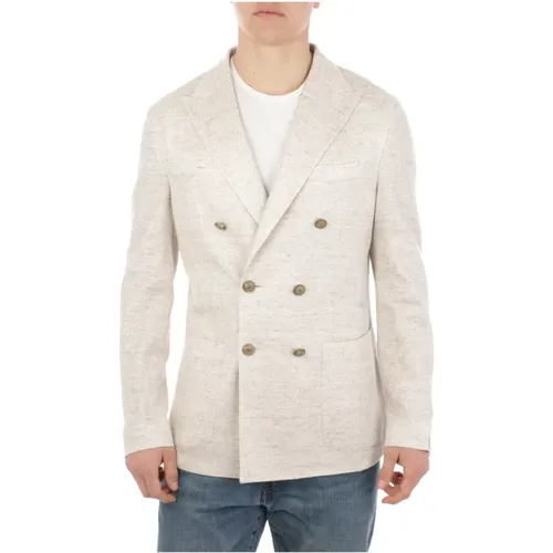 Mens Clothing Jackets Coats Noos , male, Sizes: L, XL, M - Eleventy - Modalova