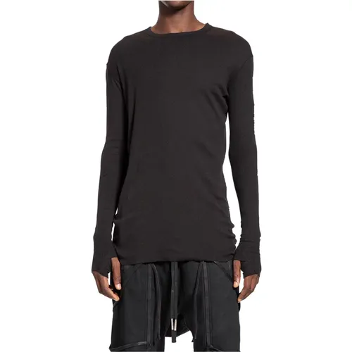 Ribbed Long Sleeve T-Shirt , male, Sizes: S - Boris Bidjan Saberi - Modalova