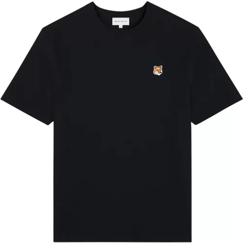 Fox Head Patch T-Shirt - Maison Kitsuné - Modalova