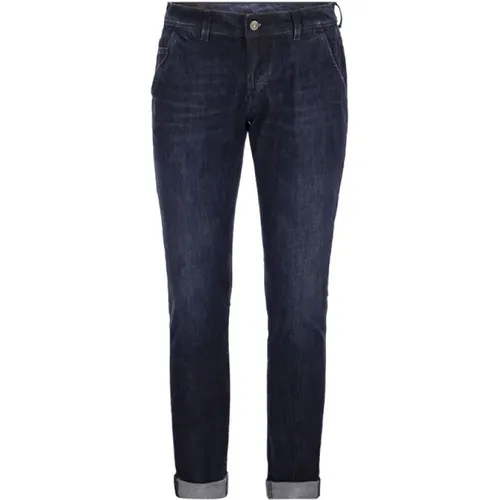Konor Skinny Fit Jeans - Dunkle Waschung , Herren, Größe: W30 - Dondup - Modalova
