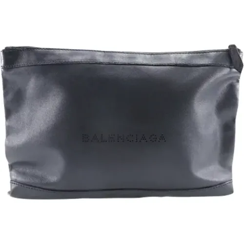 Pre-owned Leder clutches , Damen, Größe: ONE Size - Balenciaga Vintage - Modalova